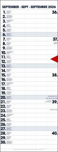 STREIFENPLANER - BÜROPLANER - FAMILIENPLANER - KÜCHENPLANER